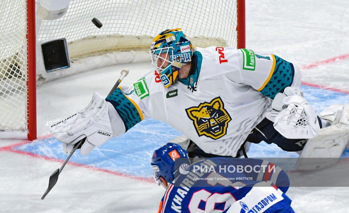 Хоккей. КХЛ. Матч СКА - "Сочи"