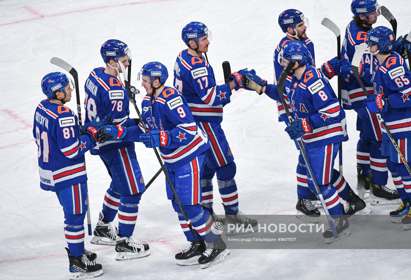 Хоккей. КХЛ. Матч СКА - "Сочи"