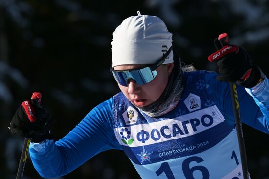 Спартакиада сильнейших. Лыжные гонки. Раздельный старт. Женщины. 10 км