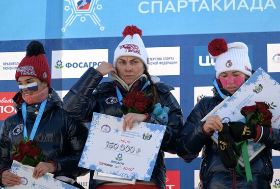 Спартакиада сильнейших. Лыжные гонки. Раздельный старт. Женщины. 10 км