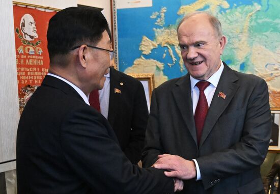Встреча Г. Зюганова с делегацией Трудовой партии Кореи (КНДР)