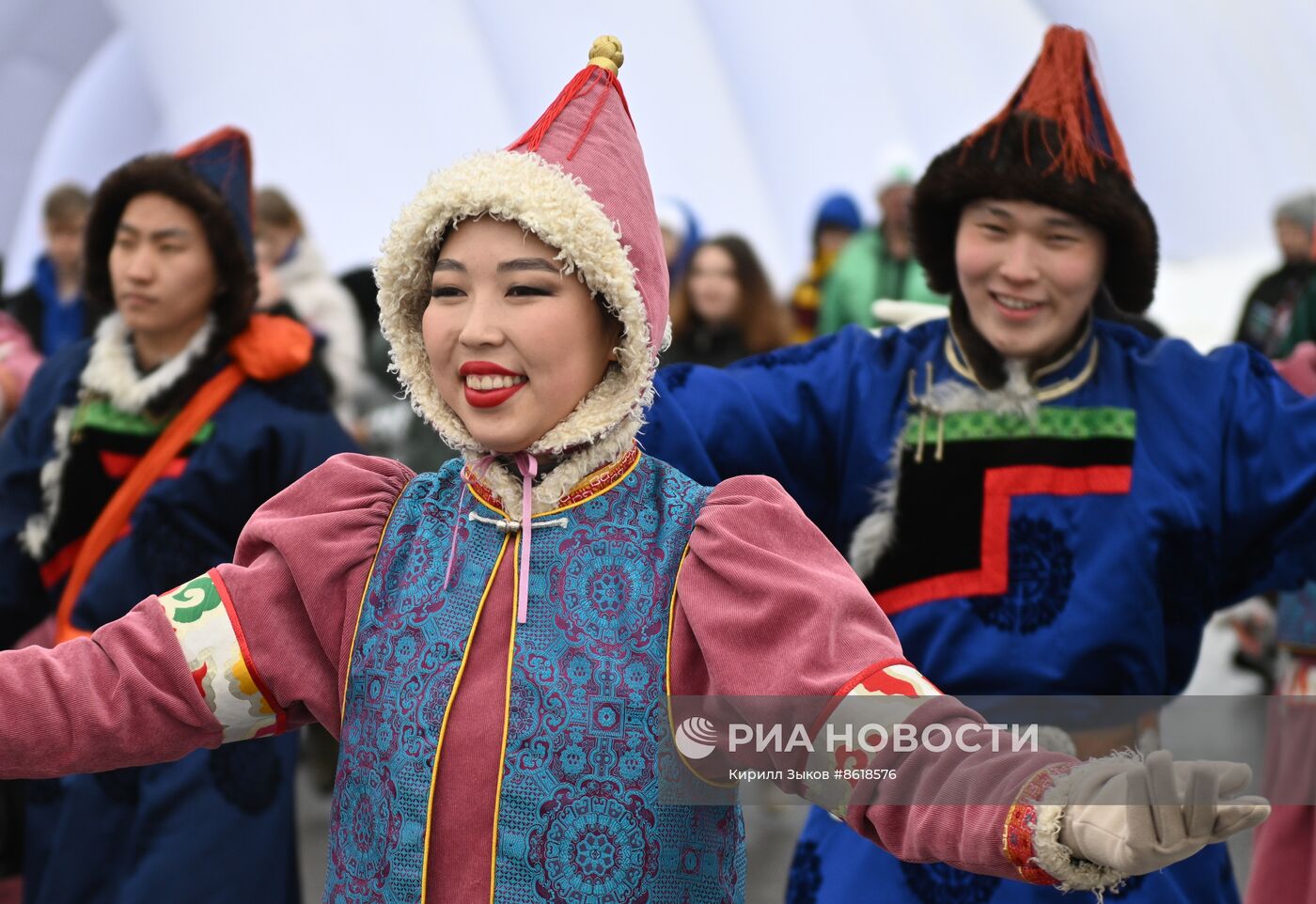 Выставка "Россия". Шествие, посвященное встрече Нового года по восточному календарю