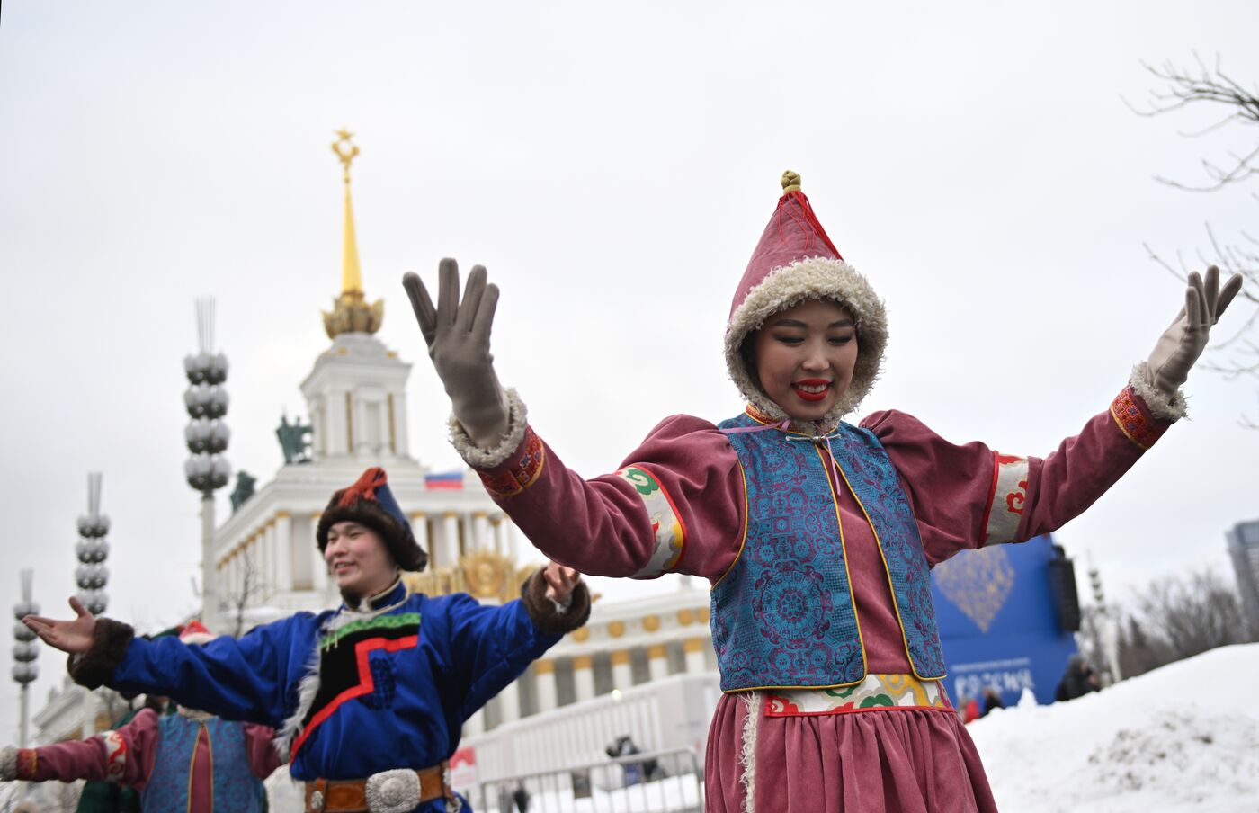 Выставка "Россия". Шествие, посвященное встрече Нового года по восточному календарю