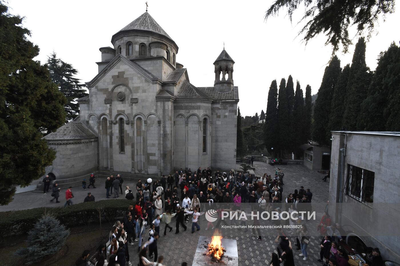 Армянский праздник Терендез в Ялте