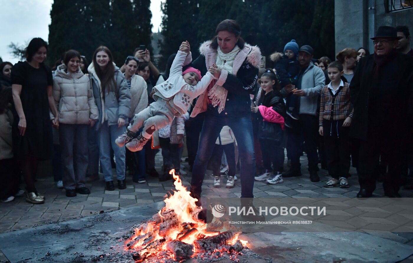 Армянский праздник Терендез в Ялте