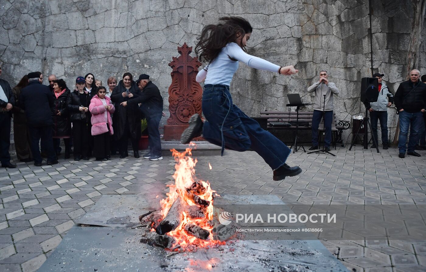 Армянский праздник Терендез в Ялте