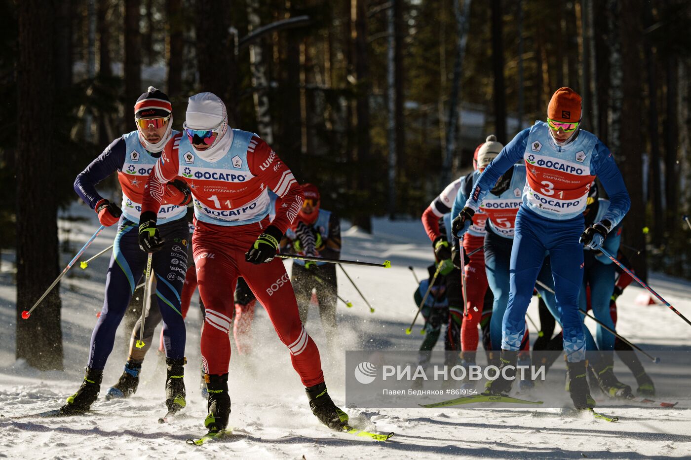 Спартакиада сильнейших. Лыжные гонки. Командный спринт. Мужчины