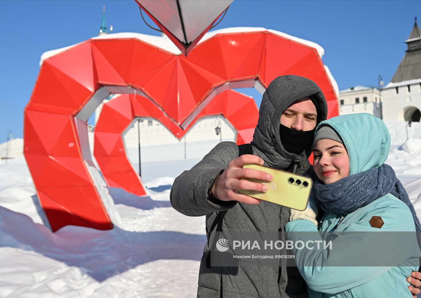 Празднование Дня всех влюбленных в России