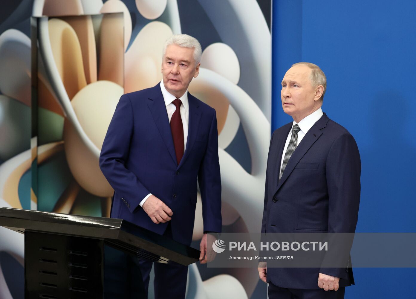 Президент РФ В. Путин посетил ГБУЗ "Научно-практический клинический центр диагностики и телемедицинских технологий