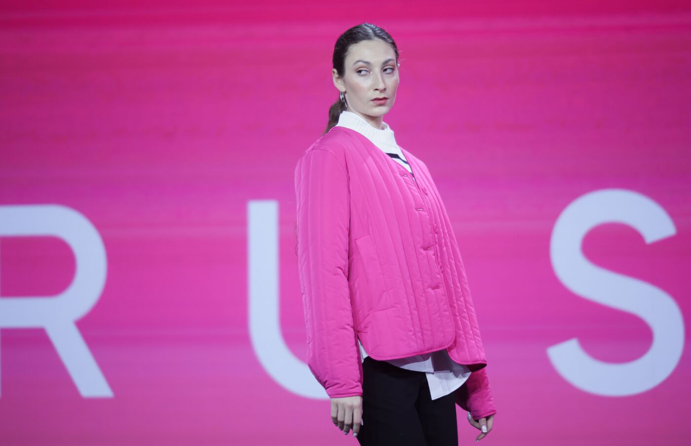 Выставка "Россия". Показ мод