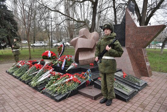 Мероприятия, посвященные 35-й годовщине вывода советских войск из Афганистана