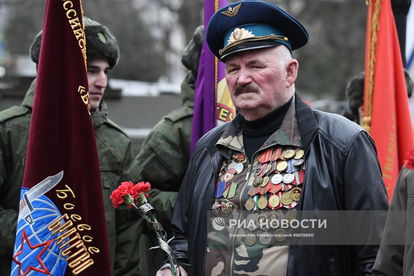 Мероприятия, посвященные 35-й годовщине вывода советских войск из Афганистана