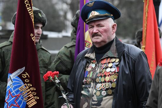 Мероприятия, посвященные 35-й годовщине вывода советских войск из Афганистана