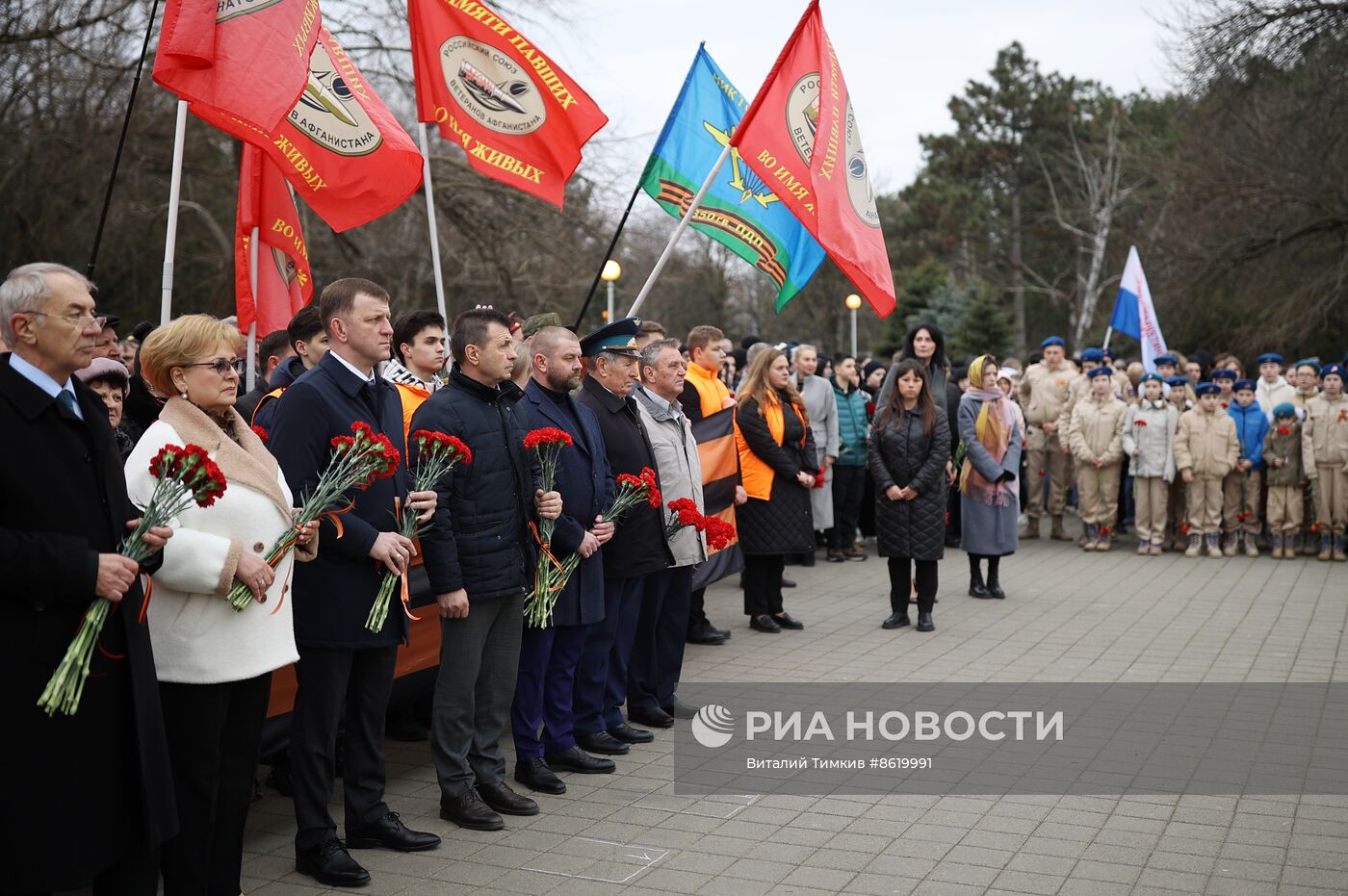 Мероприятия, посвященные 35-й годовщине вывода советских войск из Афганистана