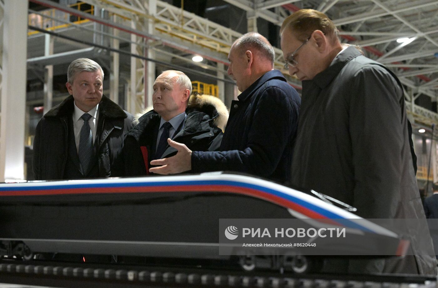 Рабочая поездка президента РФ В. Путина в Свердловскую область