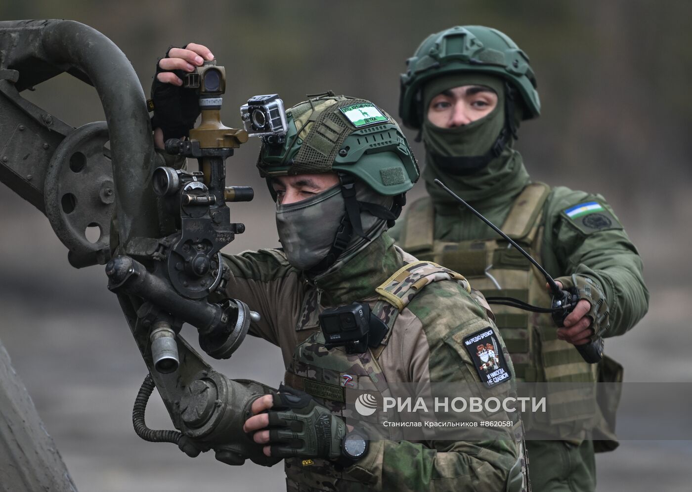 Работа расчетов РСЗО "Град" ЦВО на Краснолиманском направлении