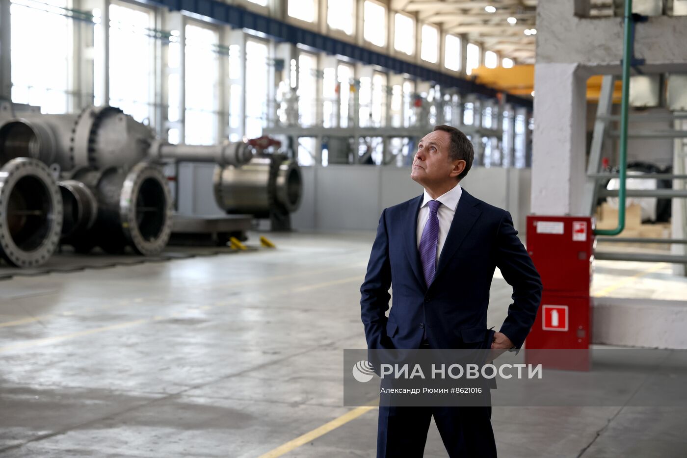 Рабочая поездка президента РФ В. Путина в Челябинск