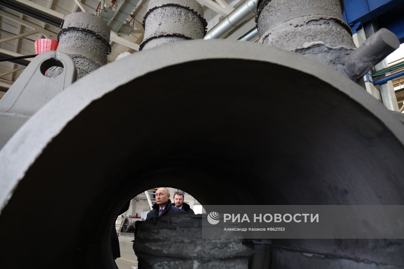 Рабочая поездка президента РФ В. Путина в Челябинск