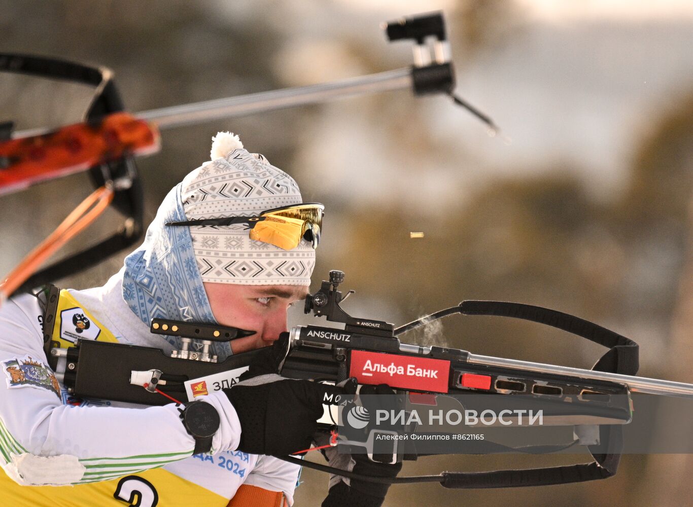 Спартакиада сильнейших. Биатлон. Смешанная эстафета