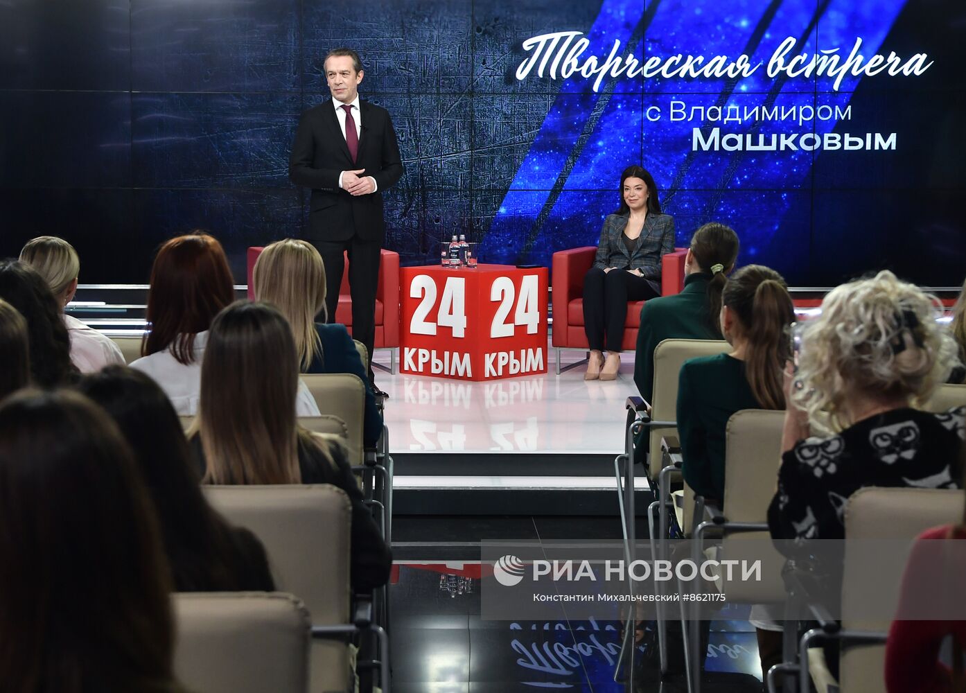 Народный артист России В. Машков посетил Крым