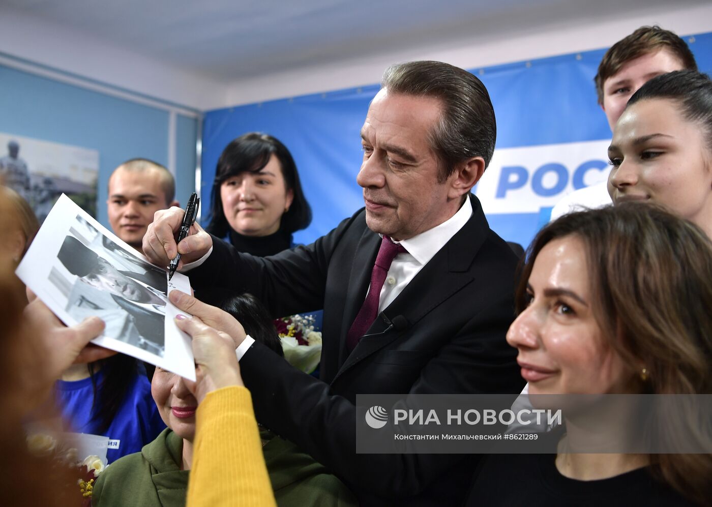 Народный артист России В. Машков посетил Крым