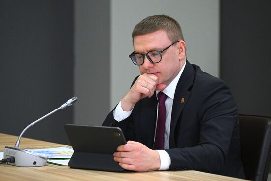 Рабочая поездка президента РФ В. Путина в Челябинск