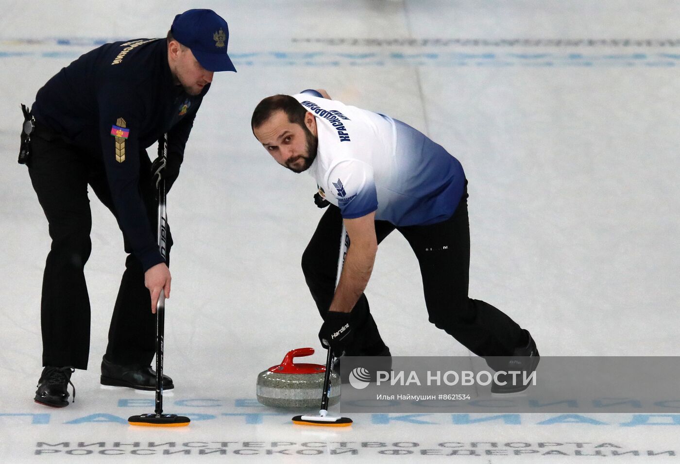 Спартакиада сильнейших. Керлинг. Полуфиналы. Мужчины