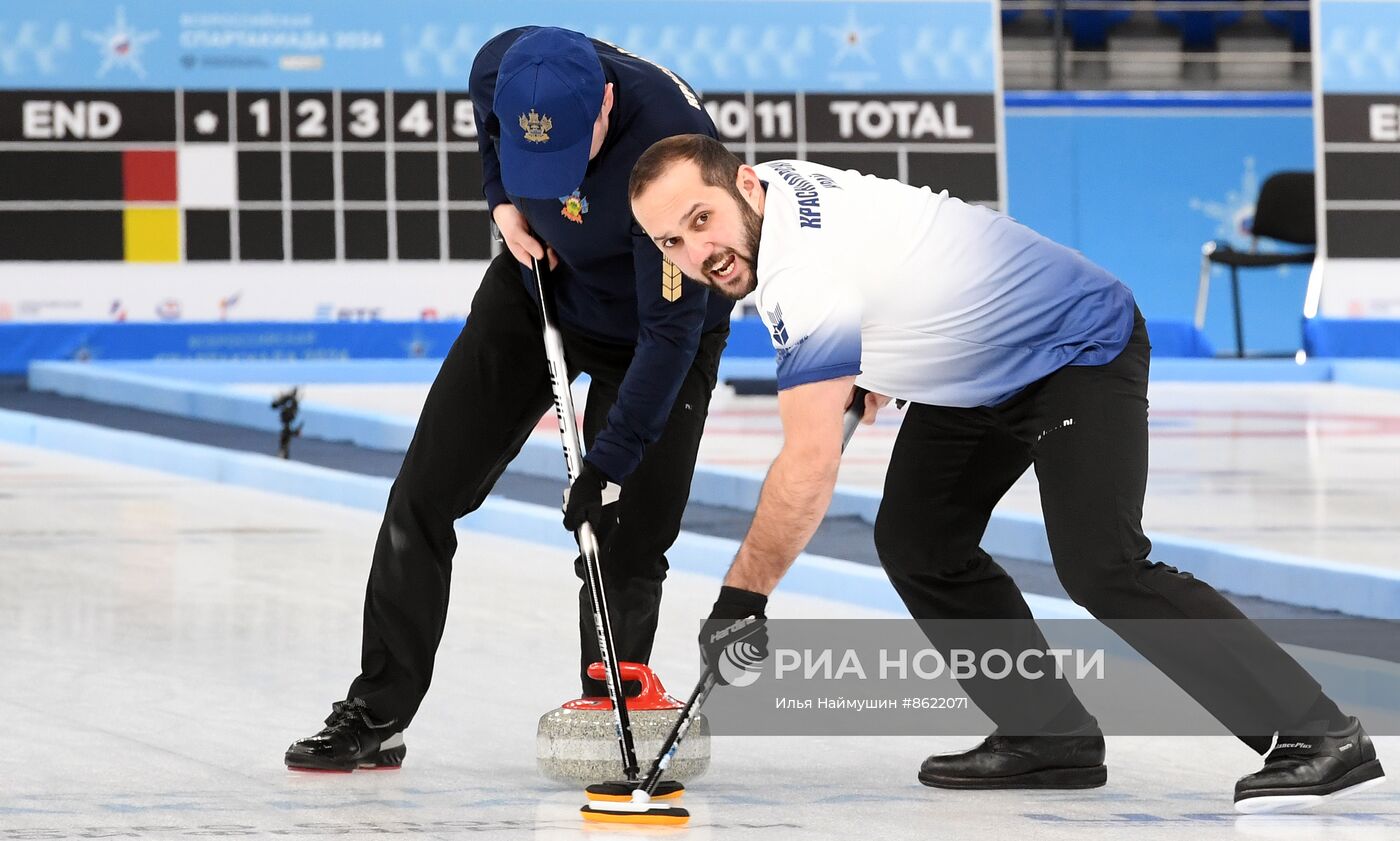 Спартакиада сильнейших. Керлинг. Финал. Мужчины