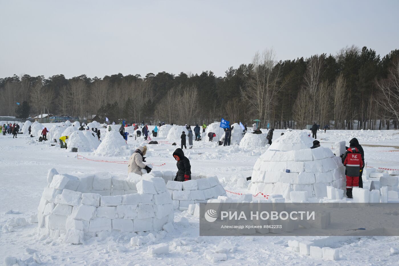 Фестиваль "Иглу 2024 – Город Эскимосов" в Новосибирске