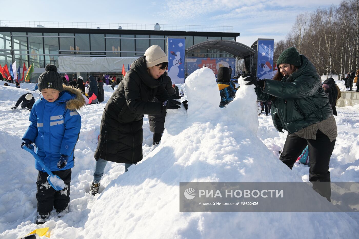 Фестиваль снеговиков "Арт-фест-2024"