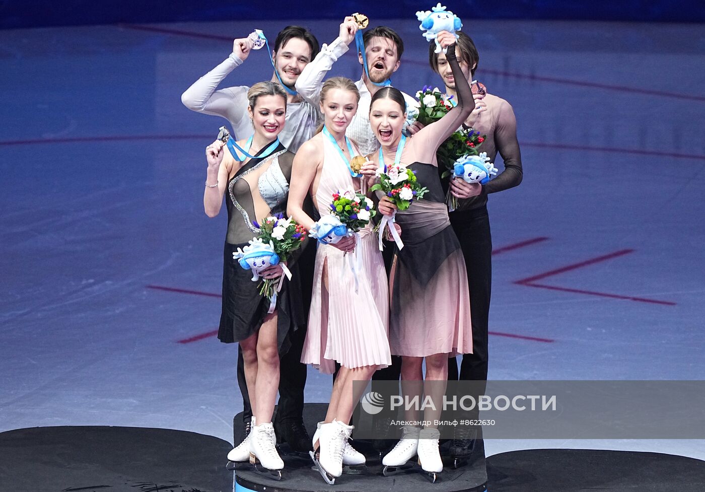 Спартакиада сильнейших. Фигурное катание. Церемония награждения