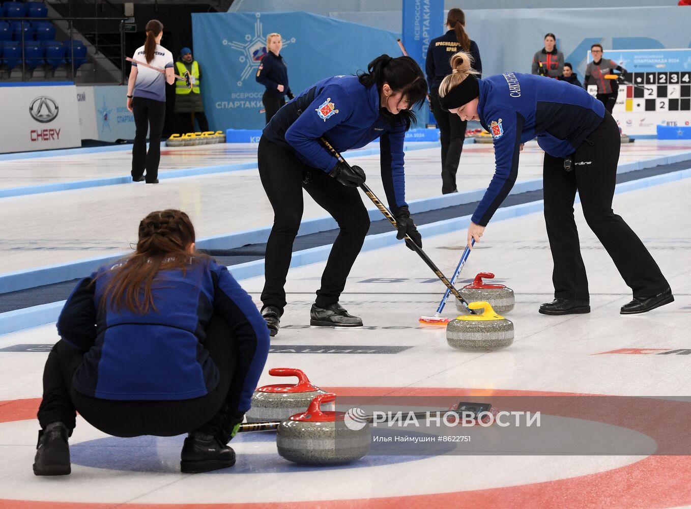 Спартакиада сильнейших. Керлинг. Финал. Женщины