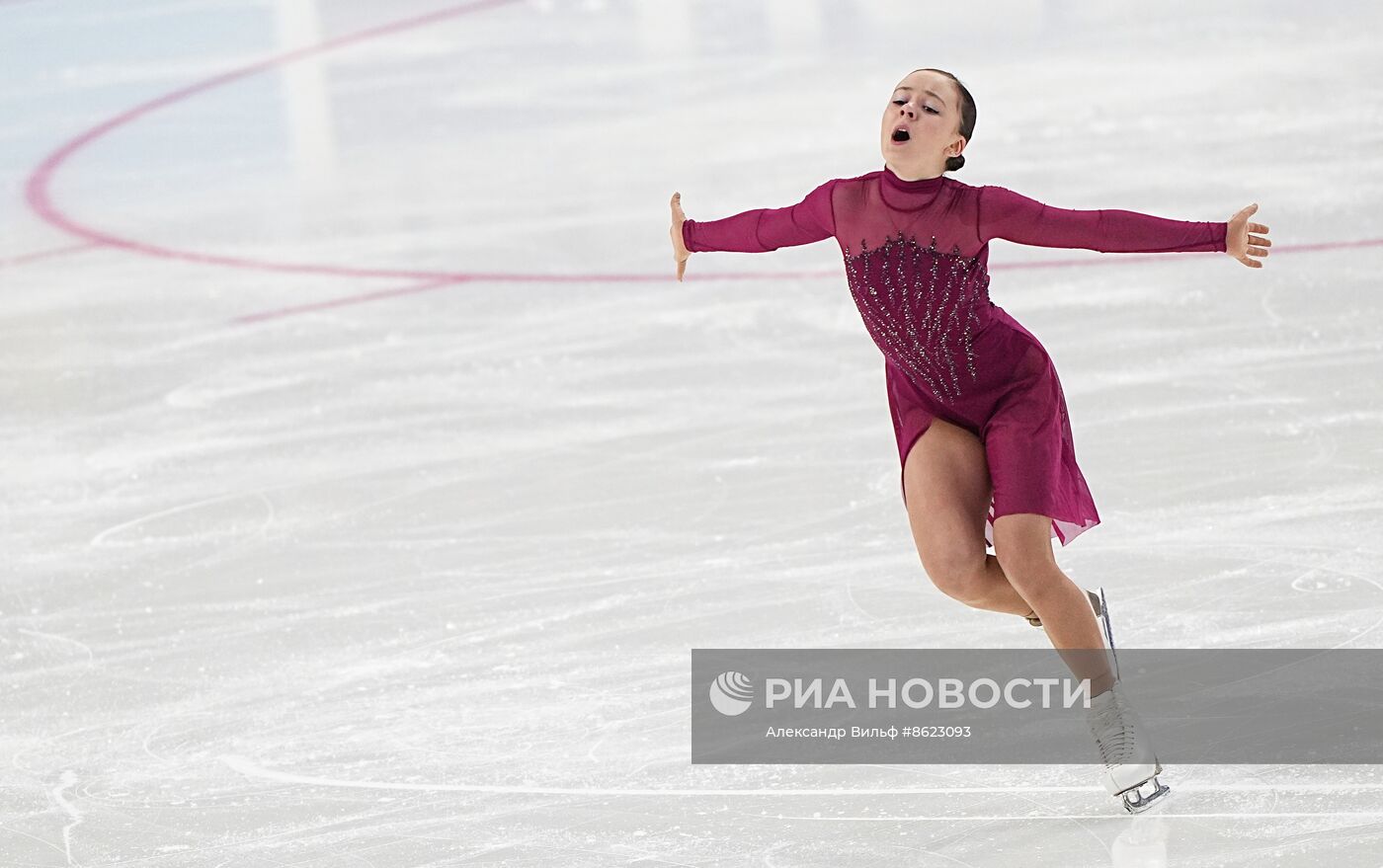 Спартакиада сильнейших. Фигурное катание. Одиночное катание. Женщины. Произвольная программа