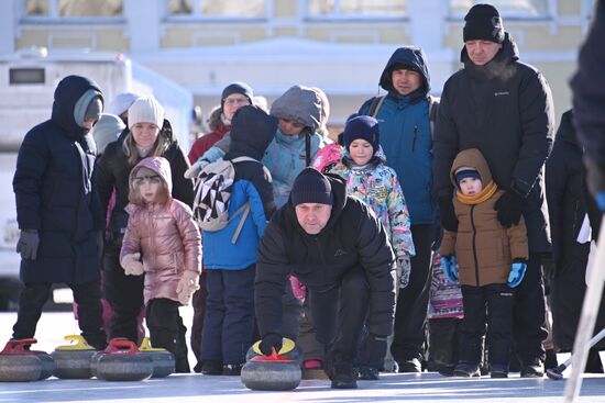День зимних видов спорта в Омске