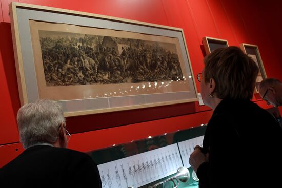 Выставка "И трубы их медные славу поют" в Музее-панораме "Бородинская битва" 