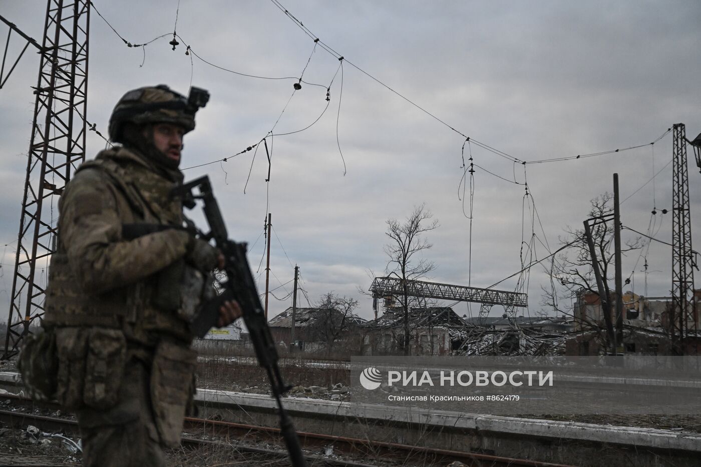 Действия подразделений закрепления ЦВО в освобожденной Авдеевке