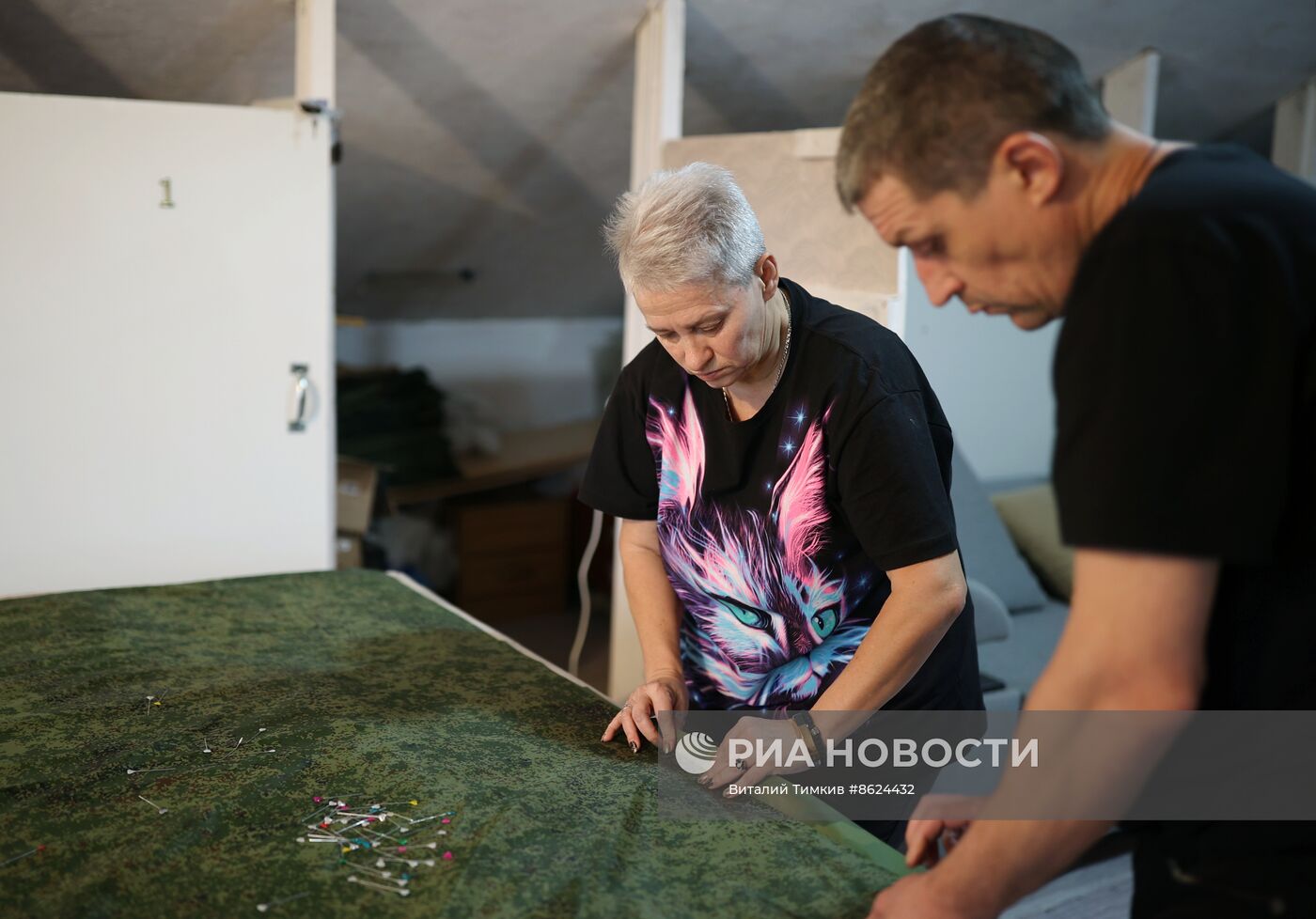 Производство антидроновых одеял для СВО в Краснодарском крае