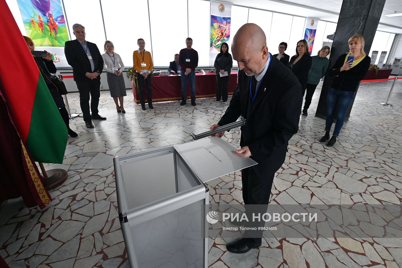 Досрочное голосование на выборах в парламент и местные советы Белоруссии