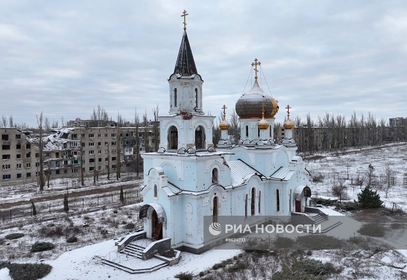 Виды освобожденной Авдеевки