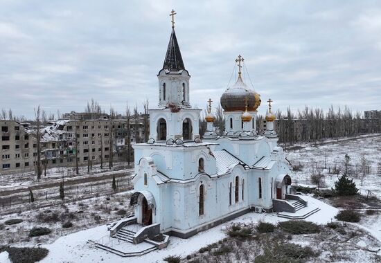 Виды освобожденной Авдеевки