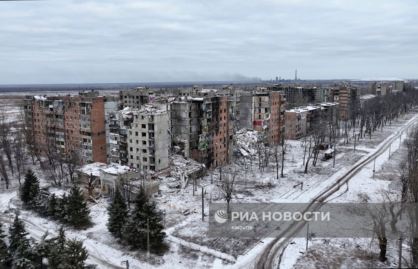 Виды освобожденной Авдеевки