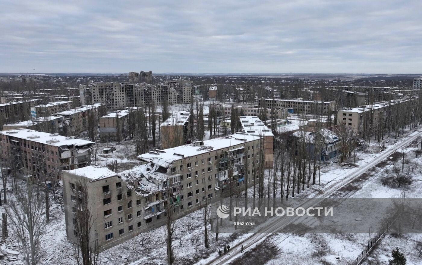 Виды освобожденной Авдеевки