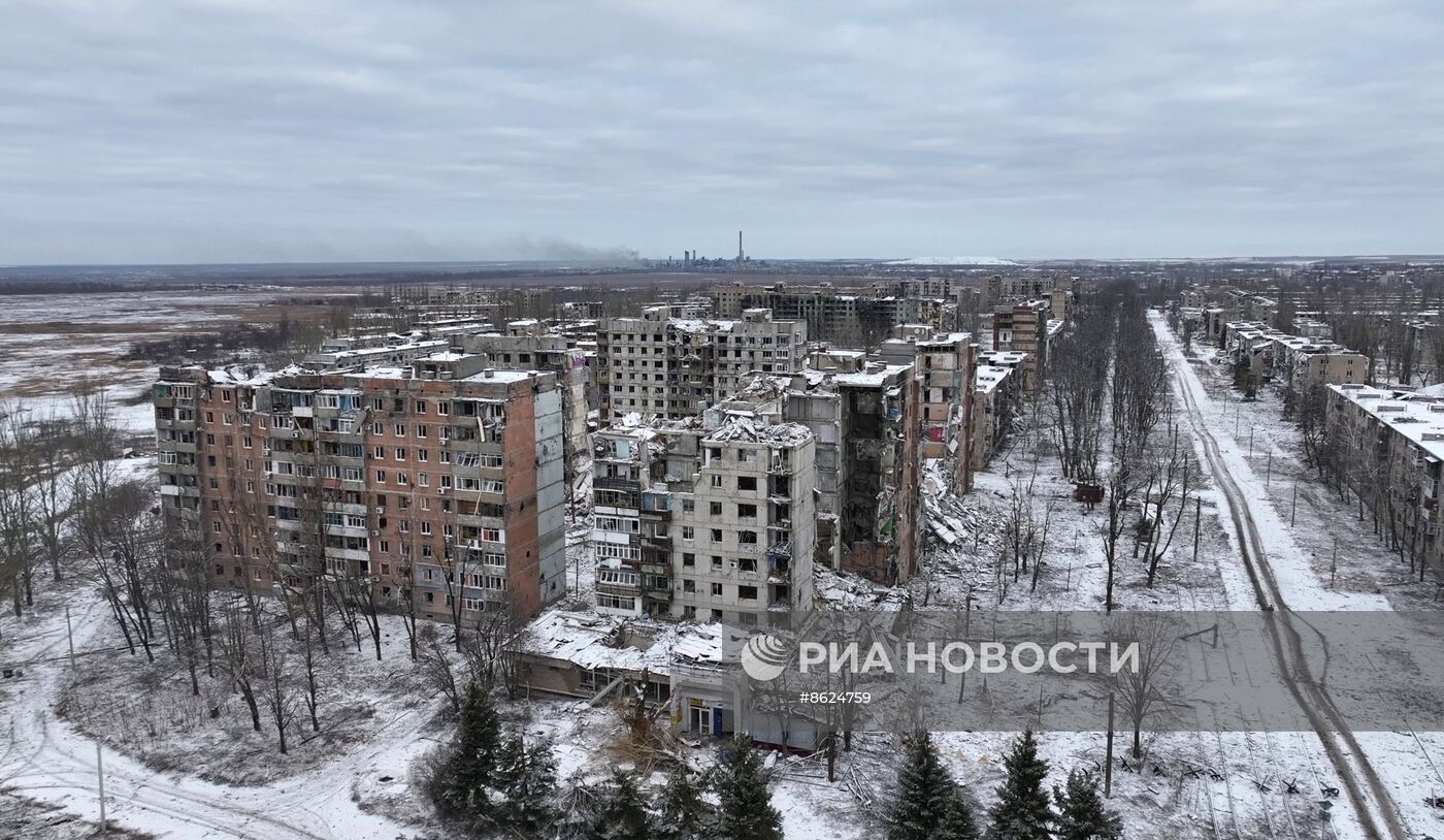 Виды освобожденной Авдеевки