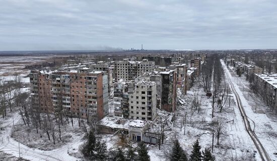 Виды освобожденной Авдеевки