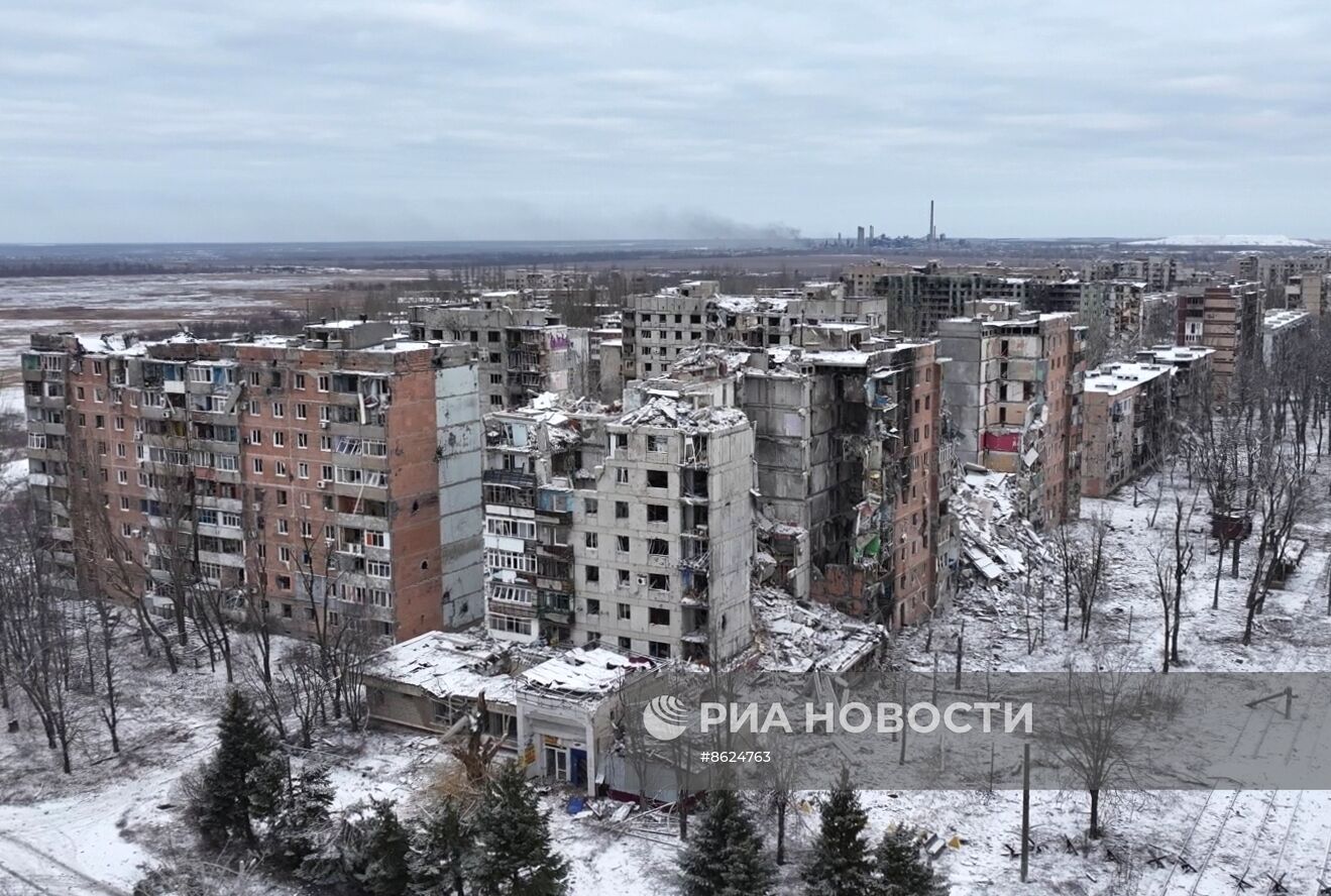 Виды освобожденной Авдеевки