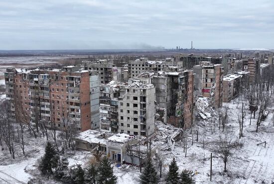 Виды освобожденной Авдеевки