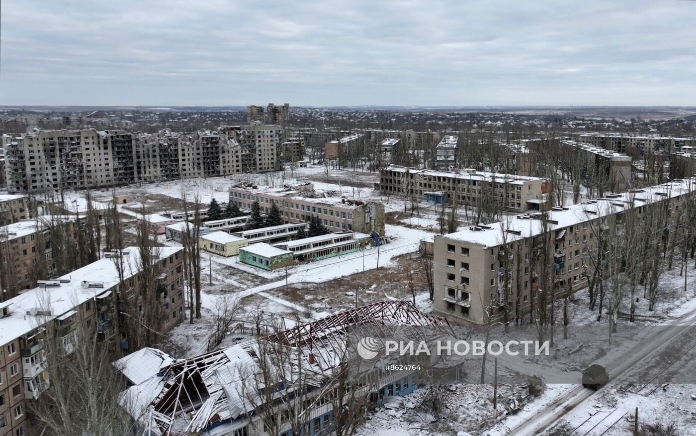 Виды освобожденной Авдеевки