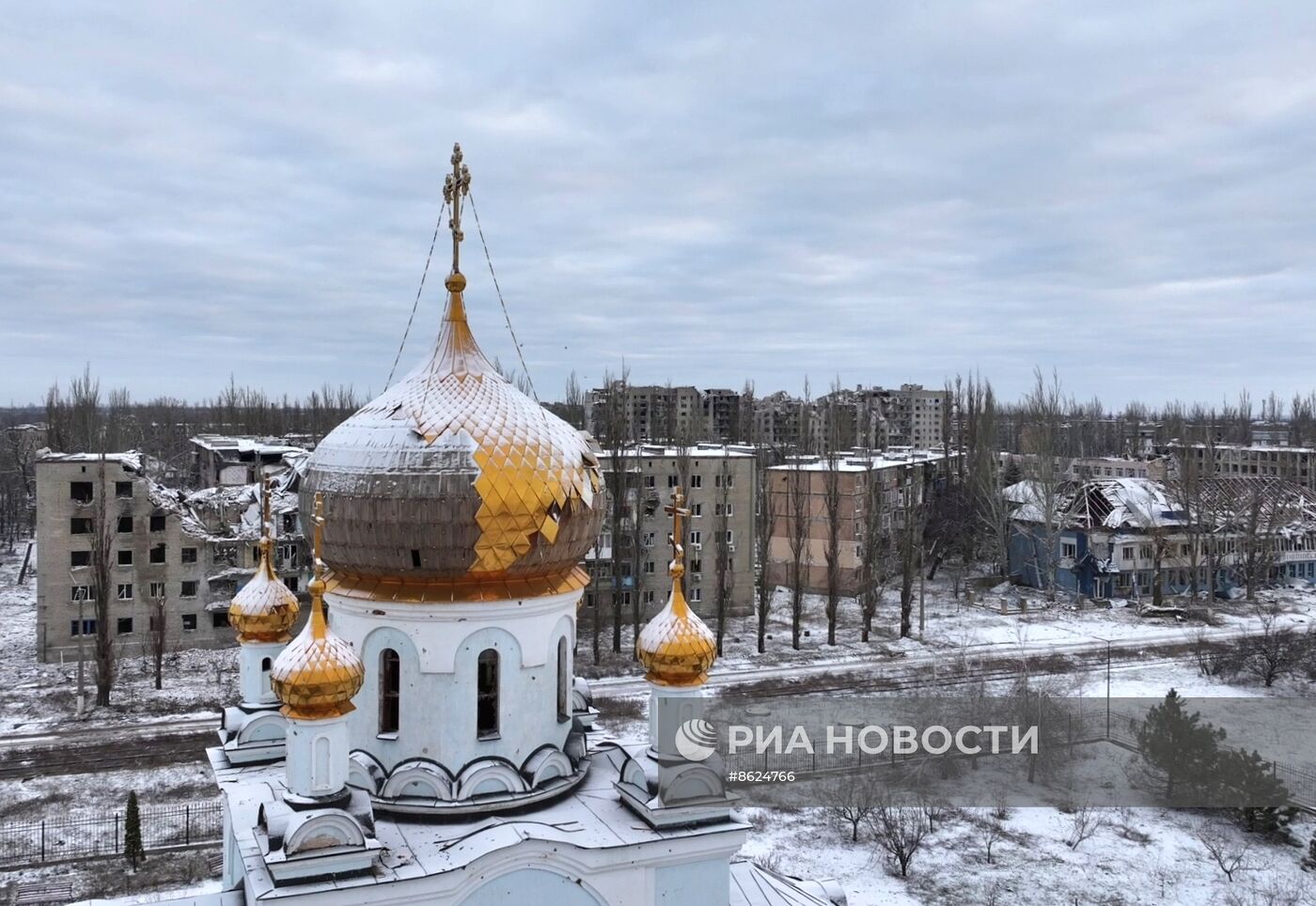 Виды освобожденной Авдеевки