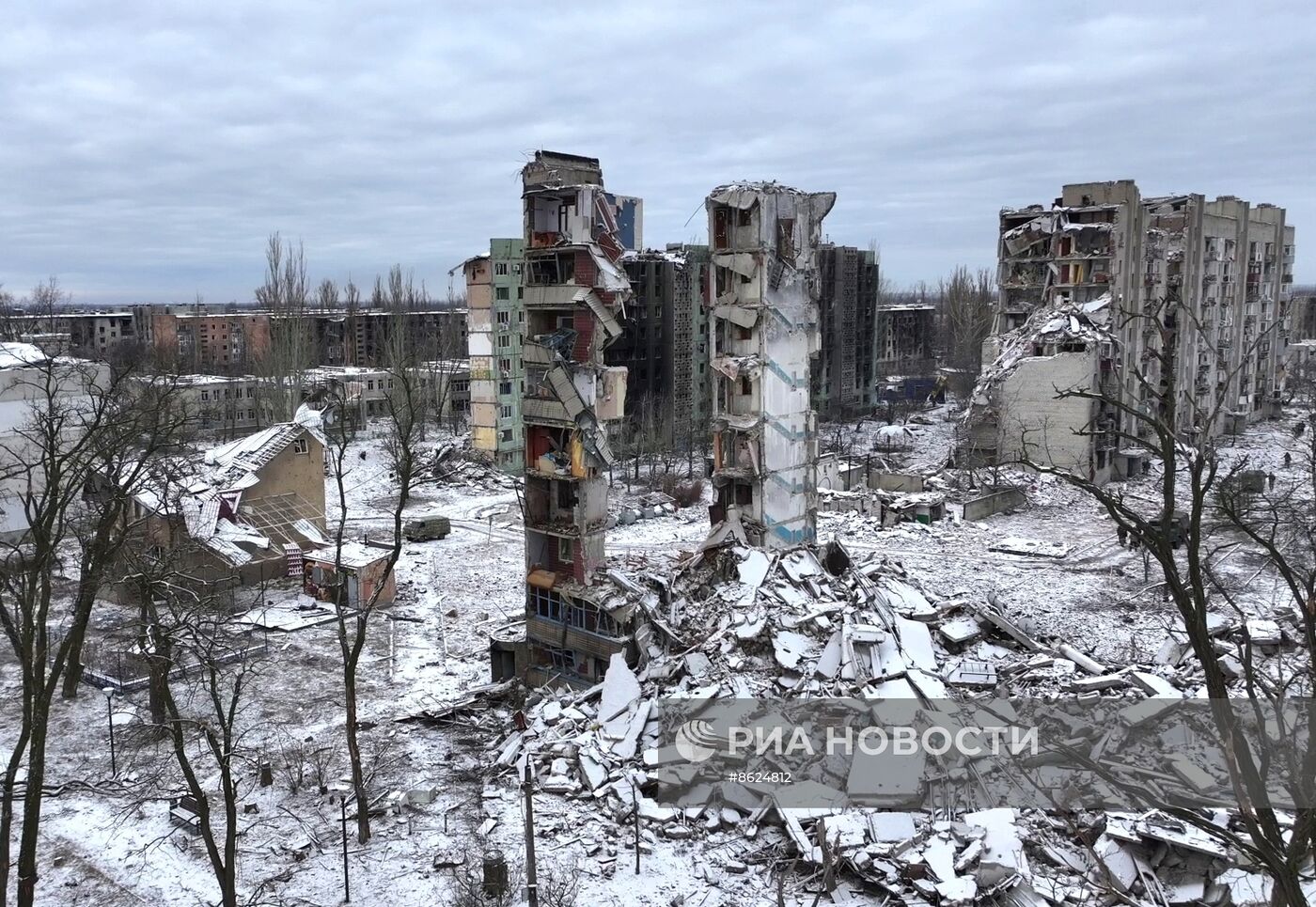 Виды освобожденной Авдеевки