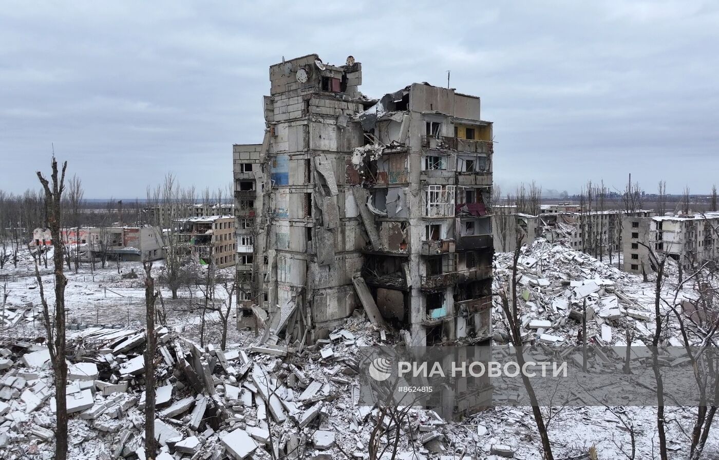 Виды освобожденной Авдеевки